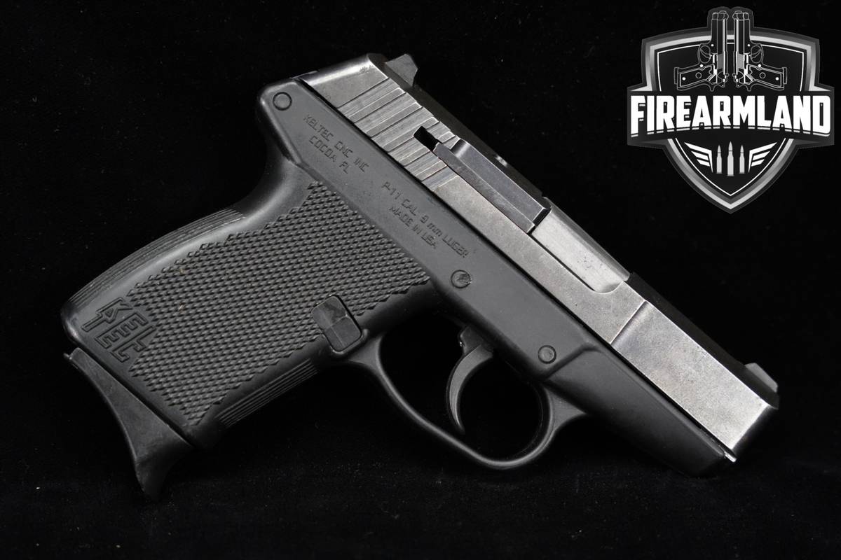 Kel-Tec P-11 9mm 3" Two-Tone Silver & Black KelTec +MAG