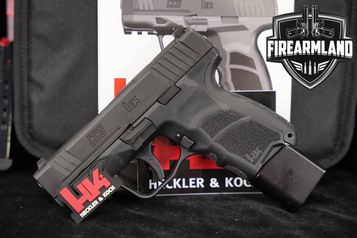 Heckler & Koch CC9 9mm 3.32" H&K CC 9 +3 MAGS & ORIG BOX