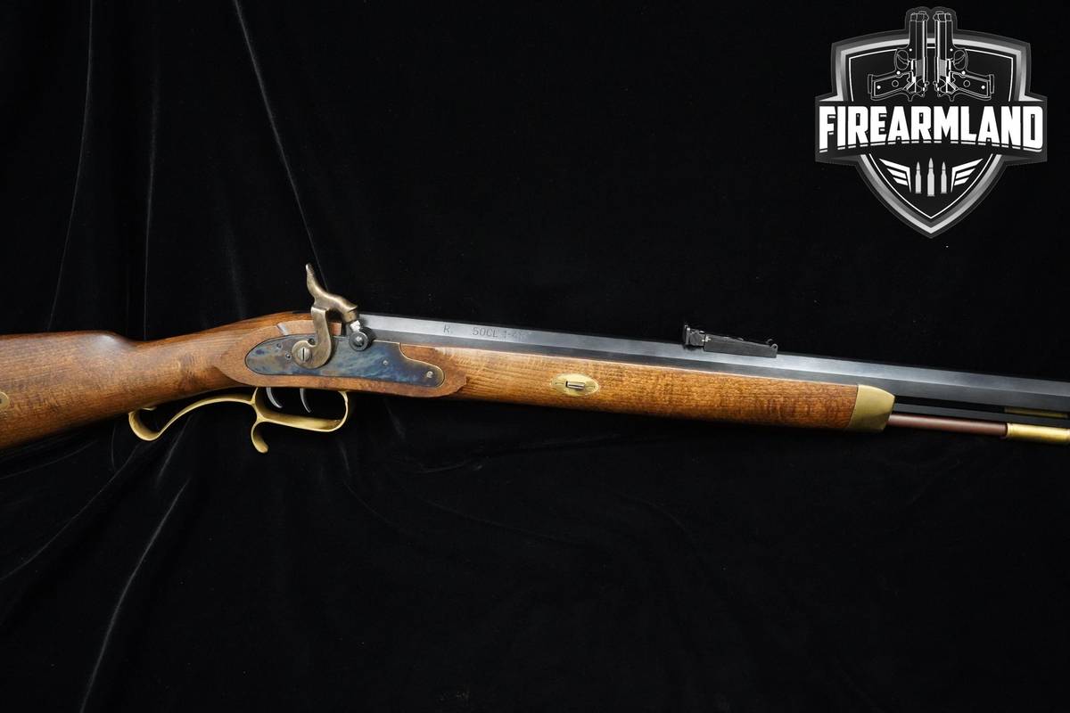 Traditions Hawken 50 BPM 27.5" Case Hardened/Blued Traditions