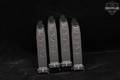 Glock FOUR (4) Glock 43 Magazines with Taran Tactical (TTI) Extended Baseplates 9mm Luger Various Capacities 9mm Luger in Very Good Condition Image 2