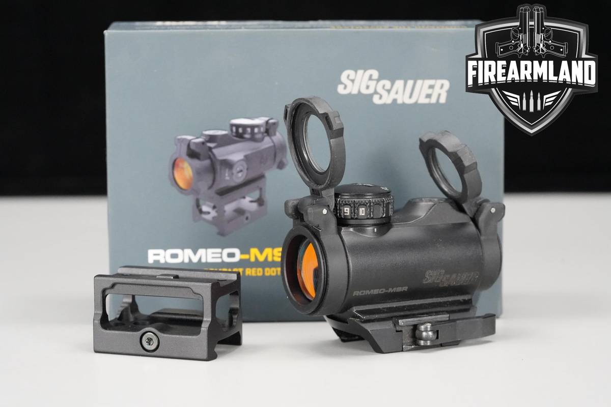 Sig Sauer Romeo-MSR 1x20mm 2 MOA Red Dot Sig-Sauer Romeo-MSR Rifle OPTIC