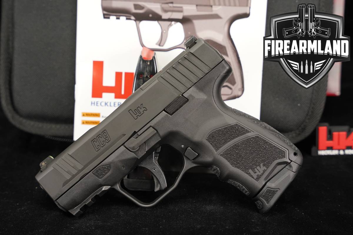 Heckler & Koch CC9 Optics Ready 9mm 3.32" H&K CC-9 +2 MAGS & ORIG BOX