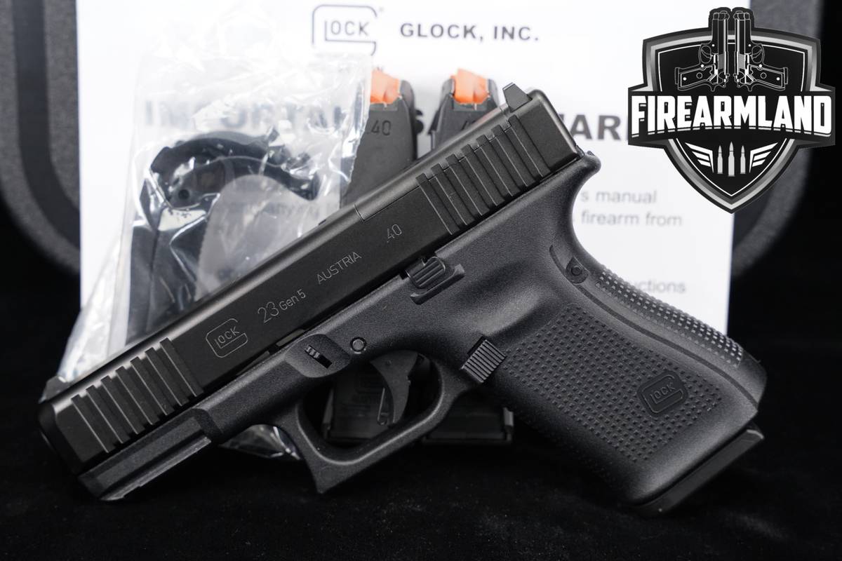 Glock 23 Gen5 MOS 40 S&W G23 Gen 5 +3 MAGS & ORIG CASE