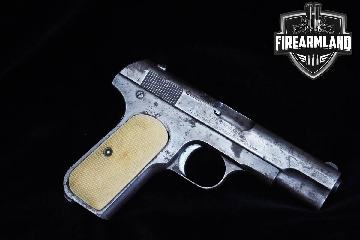 1911 Colt Model 1903 Pocket Hammerless 32 ACP 3.75" Blued Colt 1903 HOLSTER