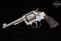 1926 Smith & Wesson (S&W) .38 Military & Police Model of 1905, 4th Change; Pre-Model 10 .38 Spl. Bright Nickel in Fair Condition Image 4