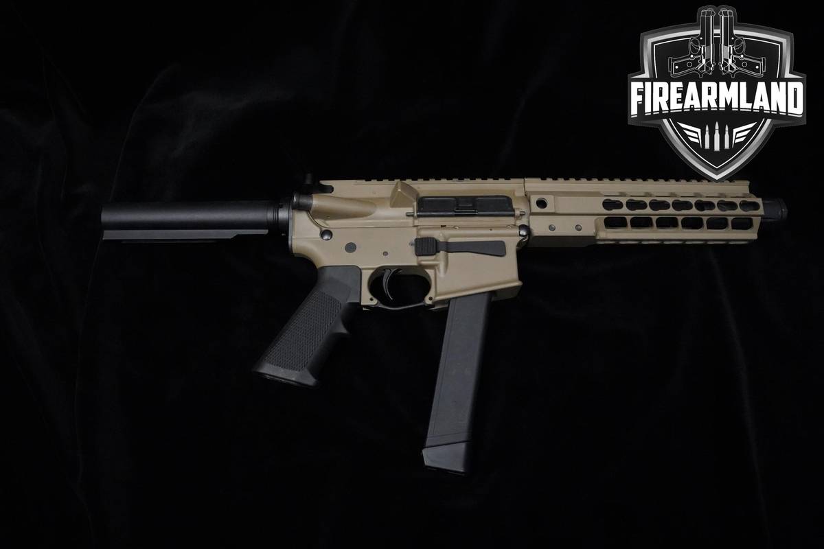 Brigade Manufacturing BM-F-9 9mm 7.5" FDE AR-9 AR BM-F-9 BM-9 AR-9