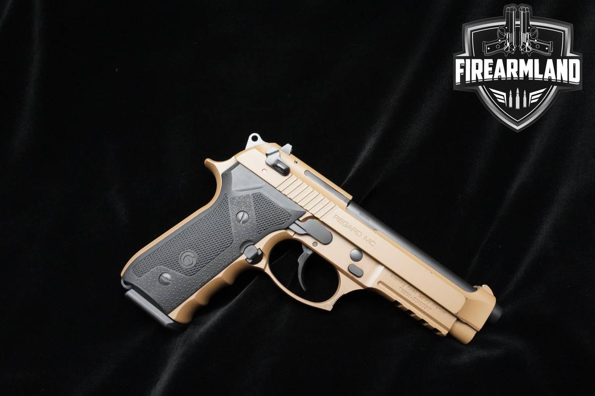 Girsan Regard MC 9mm 4.9" FDE Girsan-Regard MC 92-FS M9 92 92FS +ORIG CASE