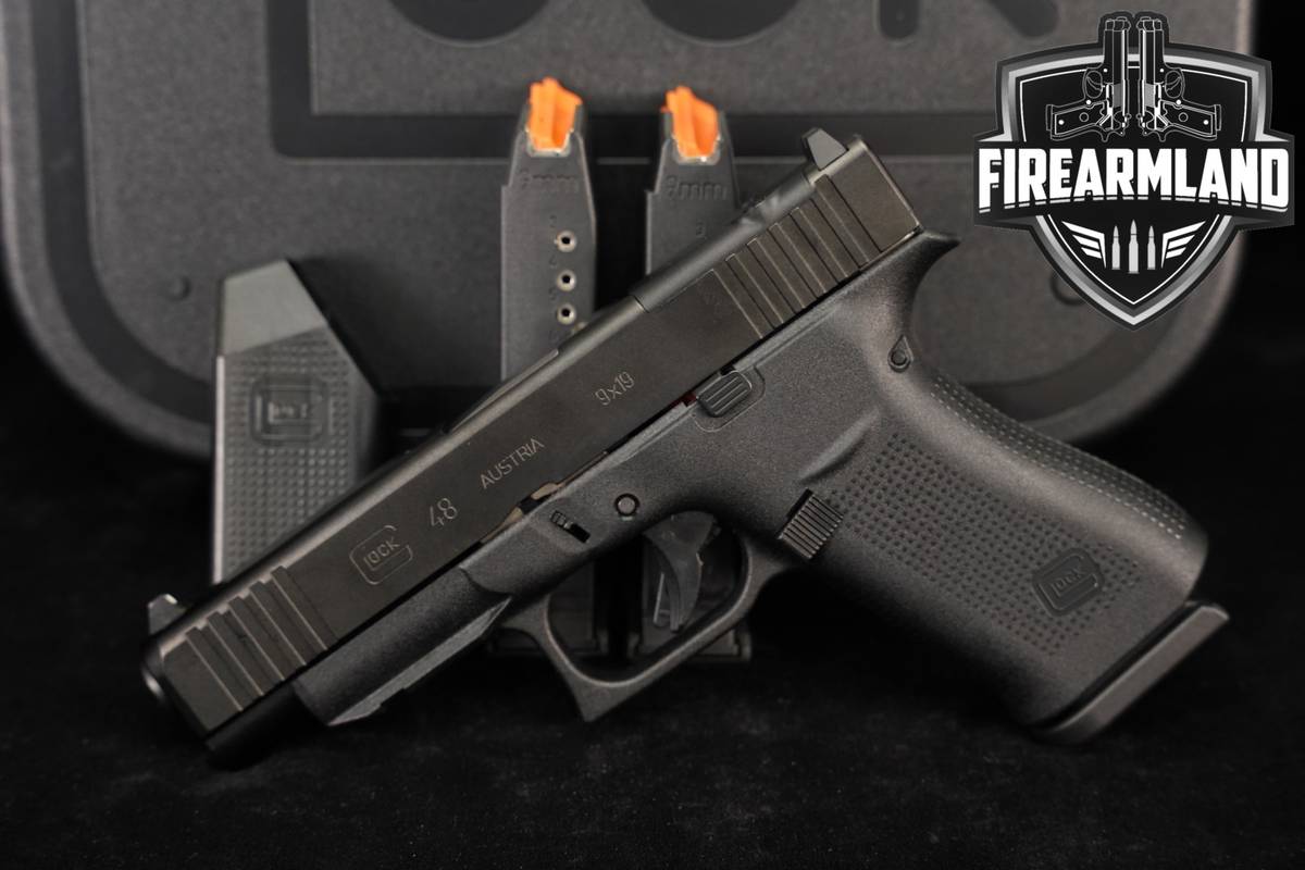 Glock 48 MOS G48 Slimline 9mm 4.17 +3 MAGS & ORIG CASE