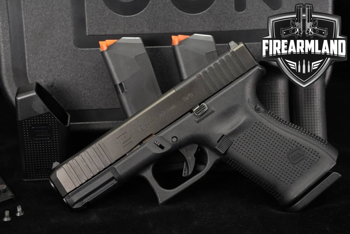 Glock 19 Gen5 MOS G19 Gen 5 FS 9mm 4.02" +3 MAGS & ORIG CASE