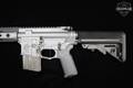 Knight's Armament (KAC) SR-15 CQB MOD.2 5.56mm NATO Gray Cerakote in Excellent Condition Image 3