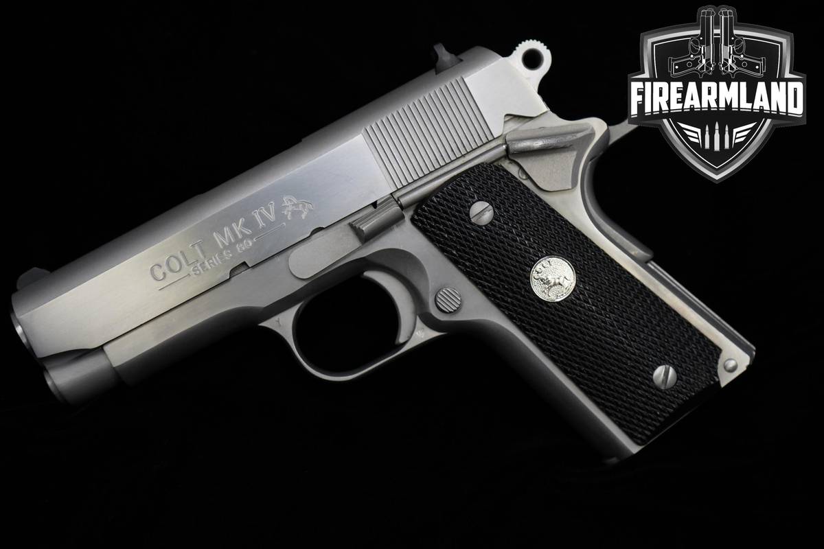 1985 Colt Officer's Model Mk IV Series 80 45 ACP 1911 3.5" Colt +3 MAGS