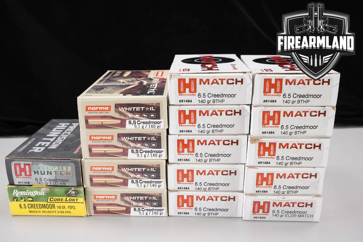 320 RDS! 6.5 Creedmoor Ammo 6.5CM
