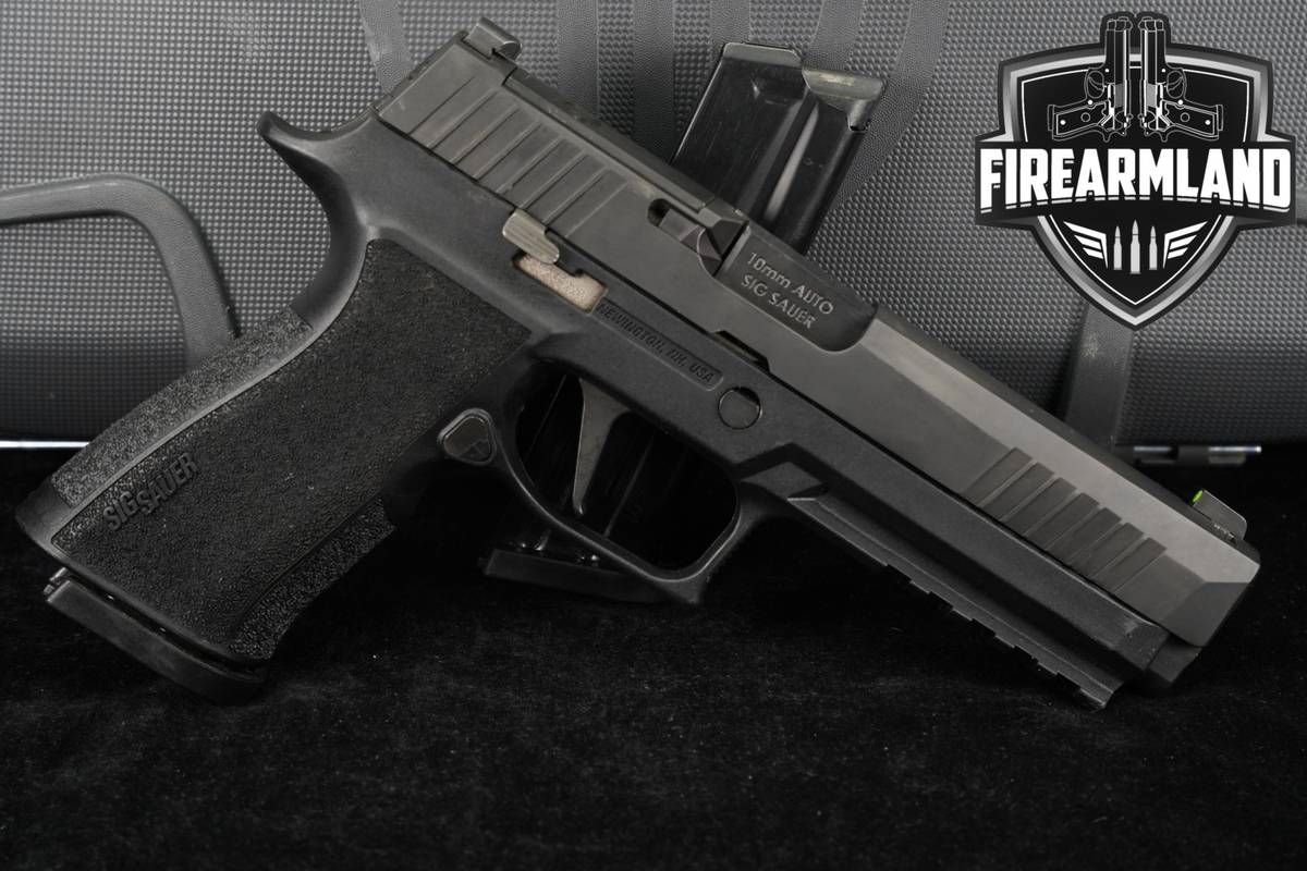 Sig Sauer P320-XTEN 10mm Optic-Ready 5" P 320 X-TEN +2 MAGS, ORIG CASE