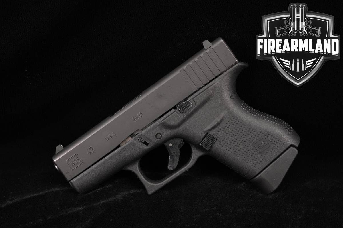 Glock 43 G43 9mm 3.41"