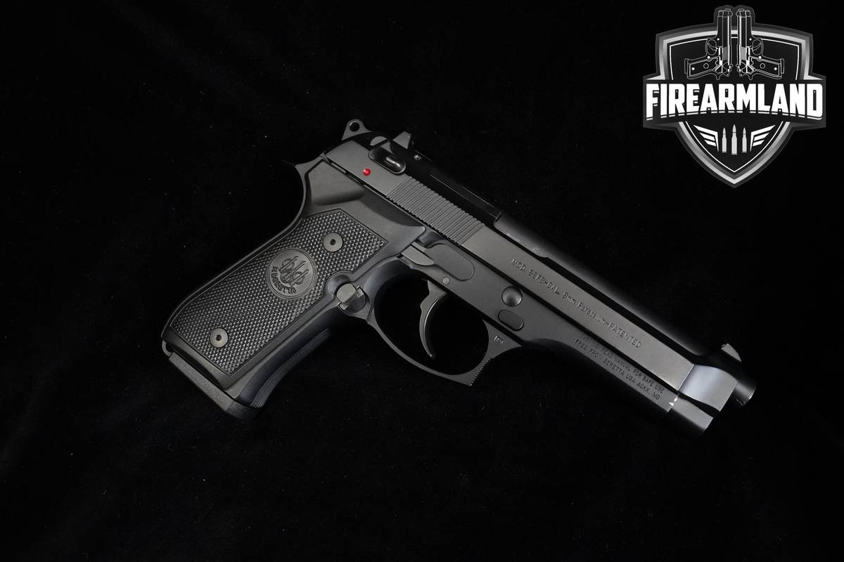 Beretta 92FS 9mm 4.9" Black Bruniton Beretta 92 M9 +2 MAGS