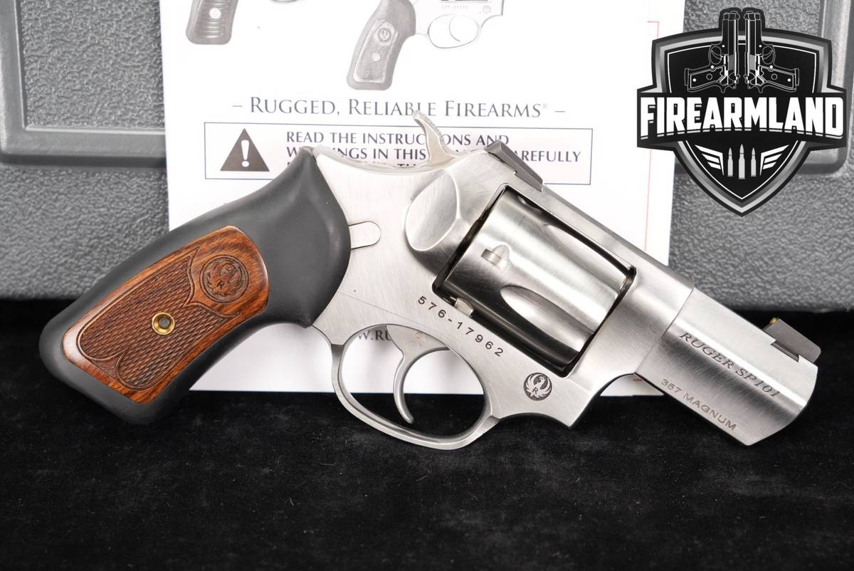 Ruger SP101 TALO Exclusive 357 Magnum 2.25" Satin Stainless SP 101 DA/SA