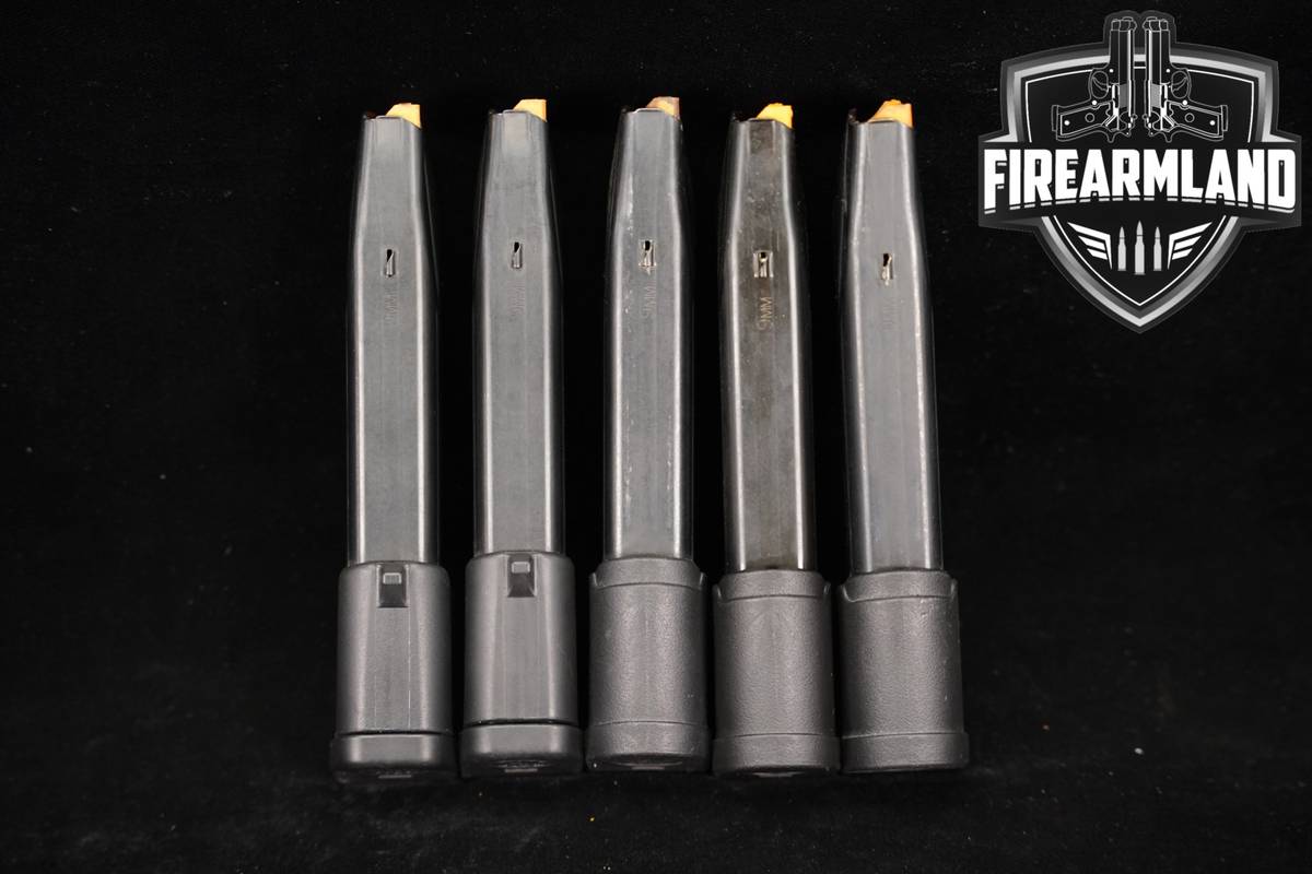 FIVE (5) FN 509 24-Round Extended Magazines 9mm Luger FN509 Mags