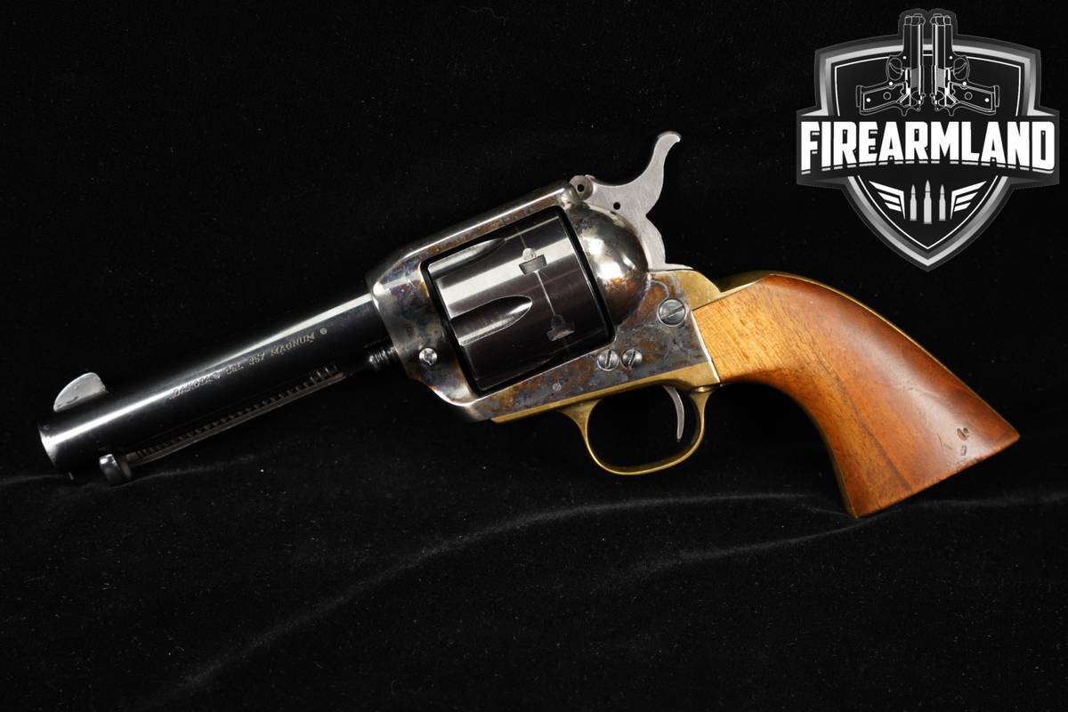 1969-1972 Hammerli Dakota 357 Magnum Color Case-Hardened & Blued SAA SWISS