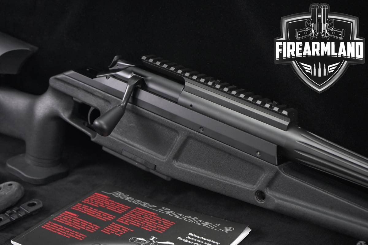 Blaser Tactical 2 308 Winchester 24" Fluted HB STRAIGHT‑PULL +BIPOD