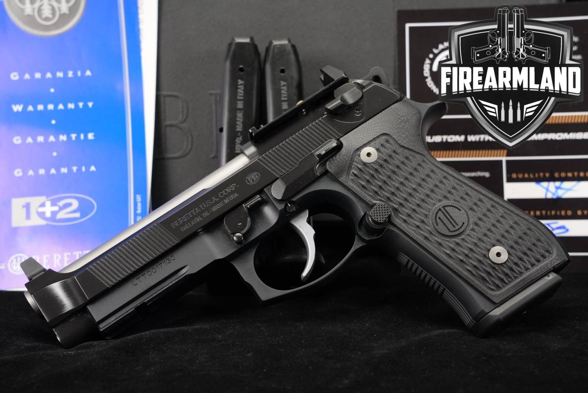 Langdon Tactical Technology LTT Beretta 92 G Elite RDO 9mm 4.7 +3 MAGS