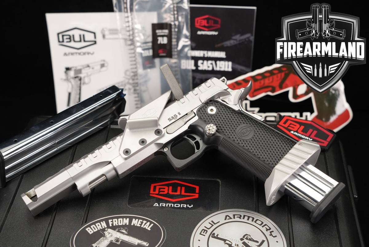 Bul Armory SAS II UR Ultimate Racer 9mm OR 1911 2011 ISRAEL +ORIG CASE