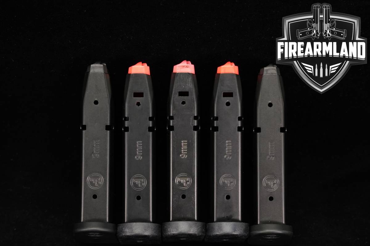 FIVE (5) CZ P-10C 10 Round Magazines 9mm Luger P10C P10 C Mags