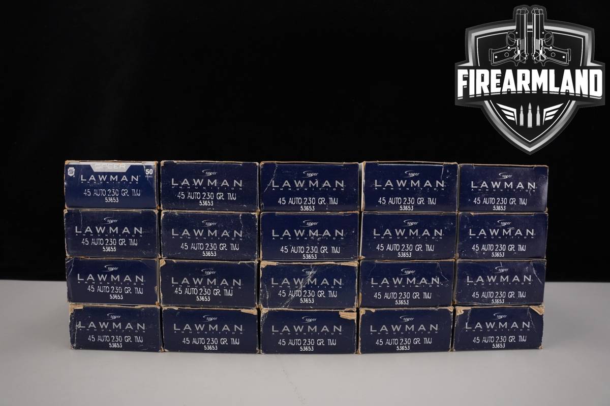 1000 RDS! 45 ACP Ammo 45ACP