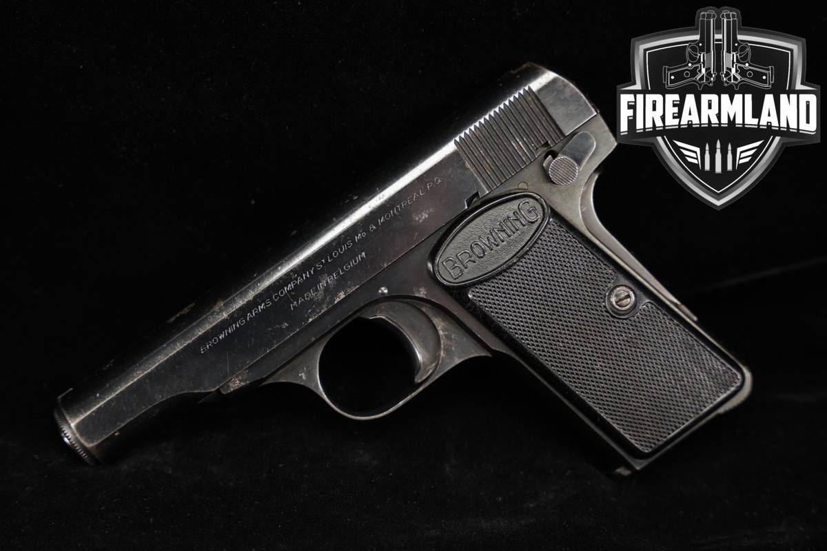 1966 FN Model 1910/55 380 ACP 3.5" Blued 1910 55
