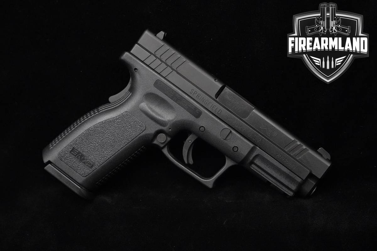 Springfield Armory XD-9 9mm 4" Springfield-XD9 XD-9 XD9 +3 MAGS & ORIG CASE
