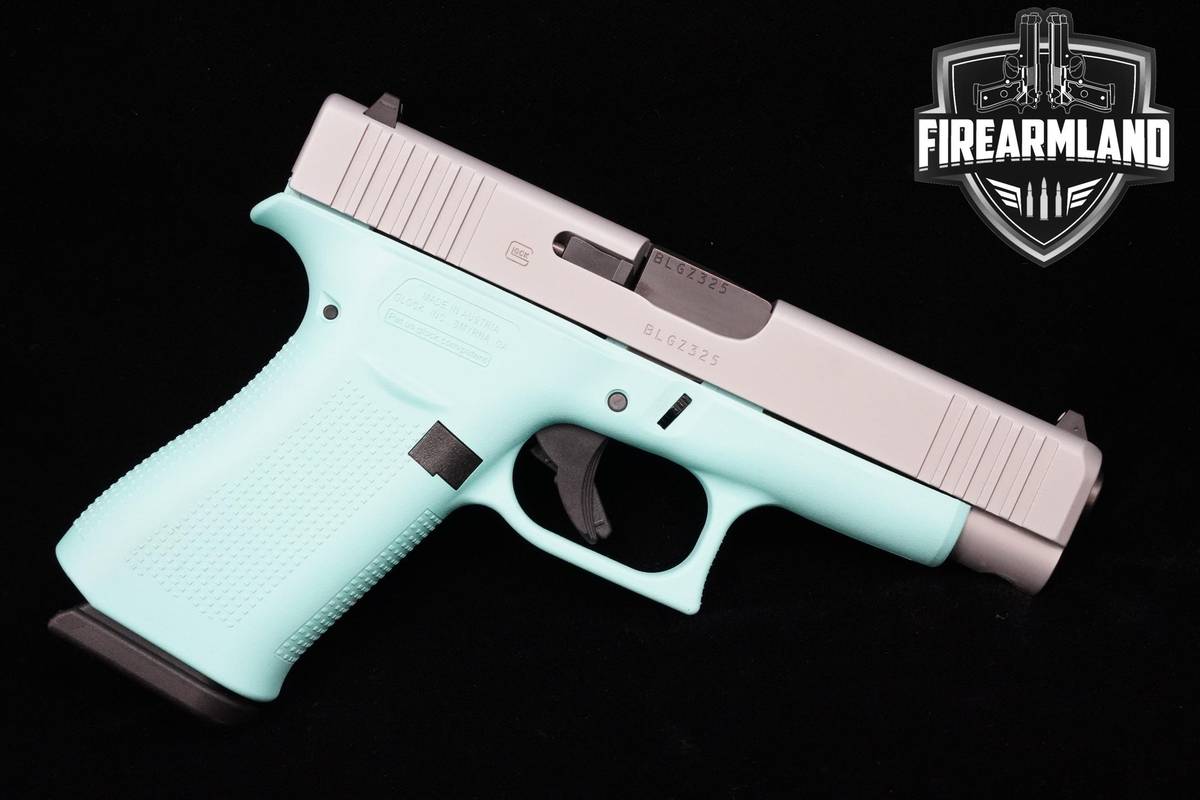 Glock 48 Robin's Egg Blue Slimline 9mm Glock-48 G48 G-48 ORIG CASE