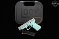 Glock 48 Robin's Egg Blue Slimline 9mm Luger Robins Egg Blue Cerakote in Excellent Condition Image 2
