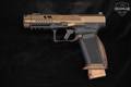 Canik TTI Combat 9mm Luger Two-Tone Burnt Bronze in Very Good Condition Image 4