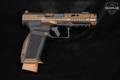 Canik TTI Combat 9mm Luger Two-Tone Burnt Bronze in Very Good Condition Image 5
