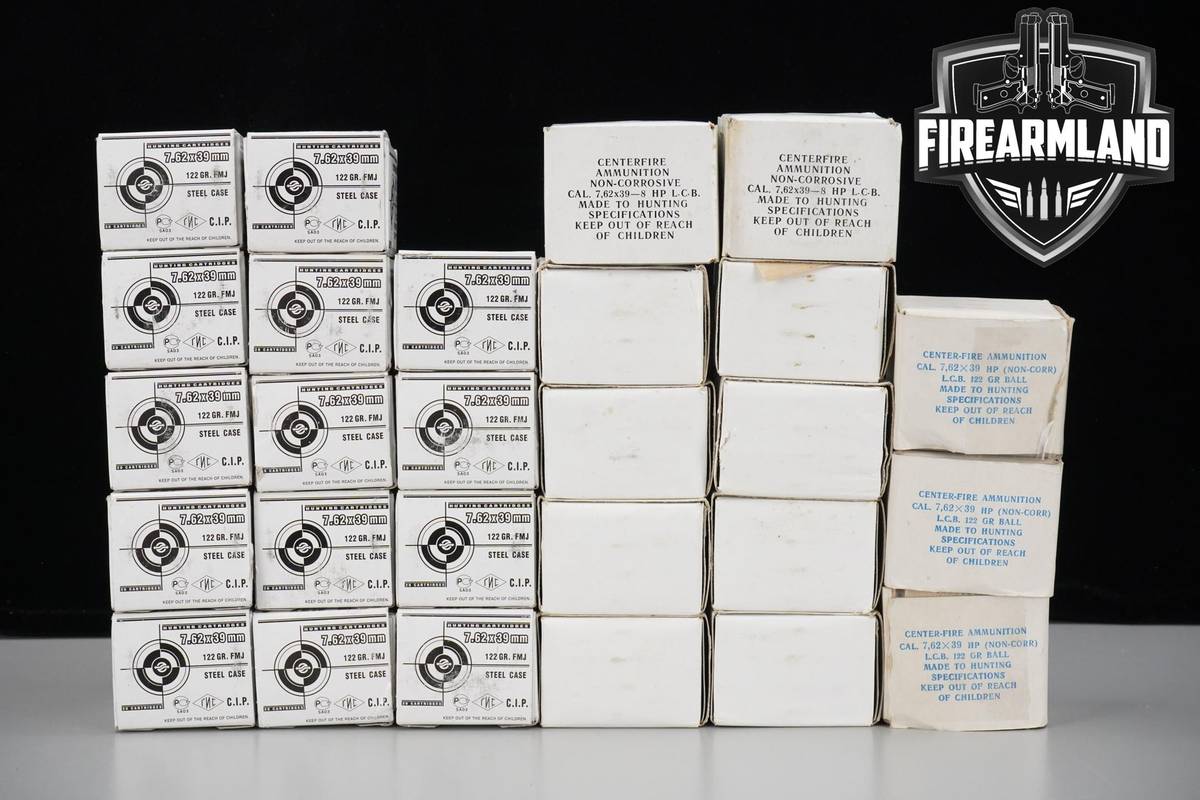 540 RDS! 7.62x39 Ammo 762