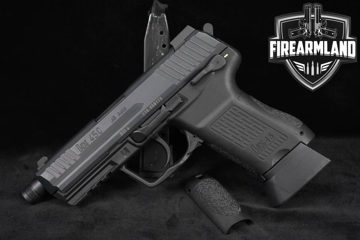 Heckler & Koch H&K HK45 Compact Tactical V1 45 ACP THREADED 4.75" +2 MAGS