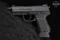 2013 Heckler & Koch (H&K, HK) HK45 Compact Tactical .45 ACP Black in Very Good Condition Image 2