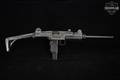 Israeli Military Industries (IMI) UZI Carbine Model B, Factory Engraved, Action Arms Ltd. Private Collection 9mm Luger Black in Very Good Condition Image 3