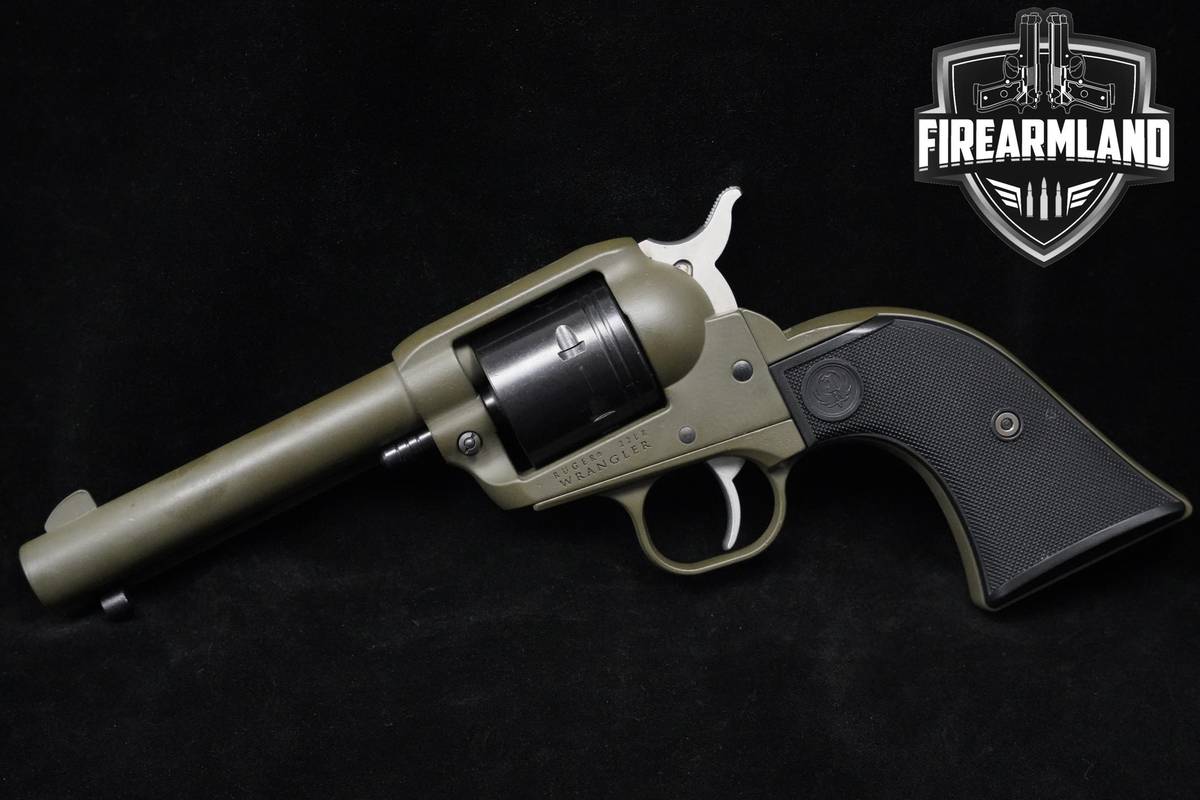Sturm Ruger Wrangler 22LR OD Green Ruger-Wrangler SAO