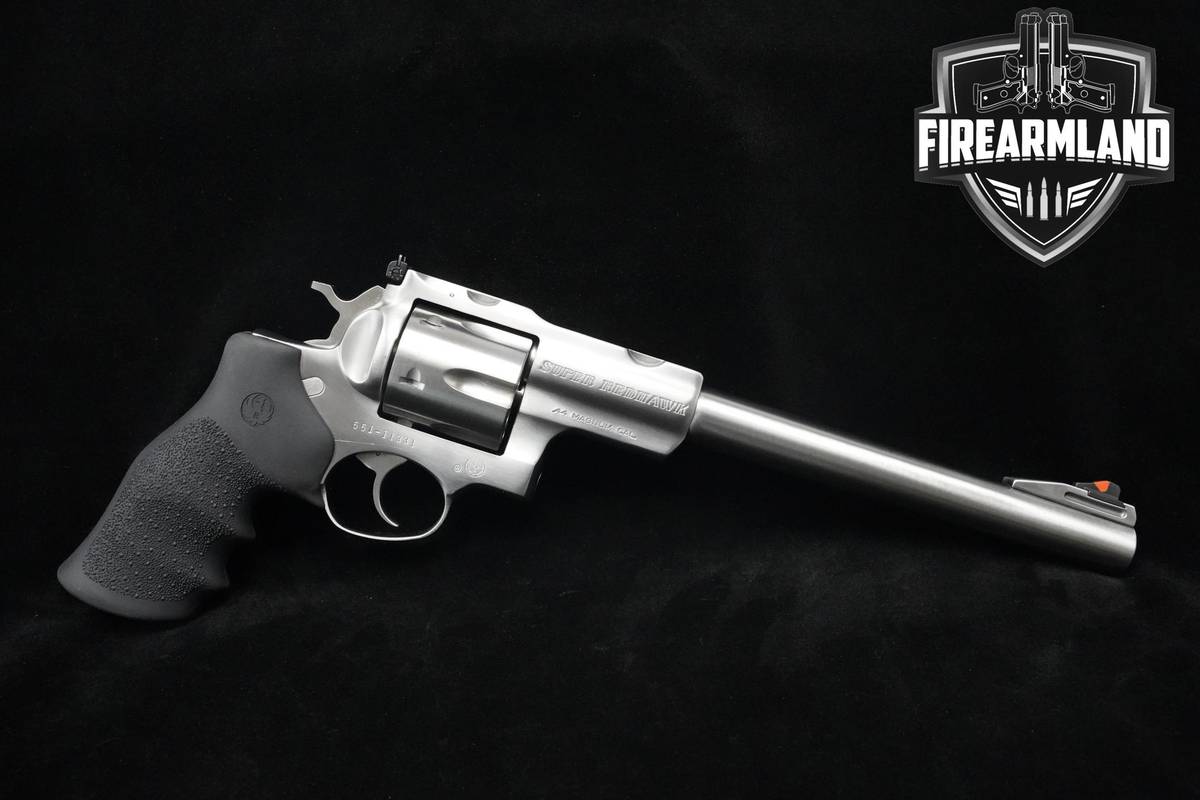 1996 Ruger Super Redhawk 44 Magnum 9.5" Stainless Steel Ruger-Super Redhawk