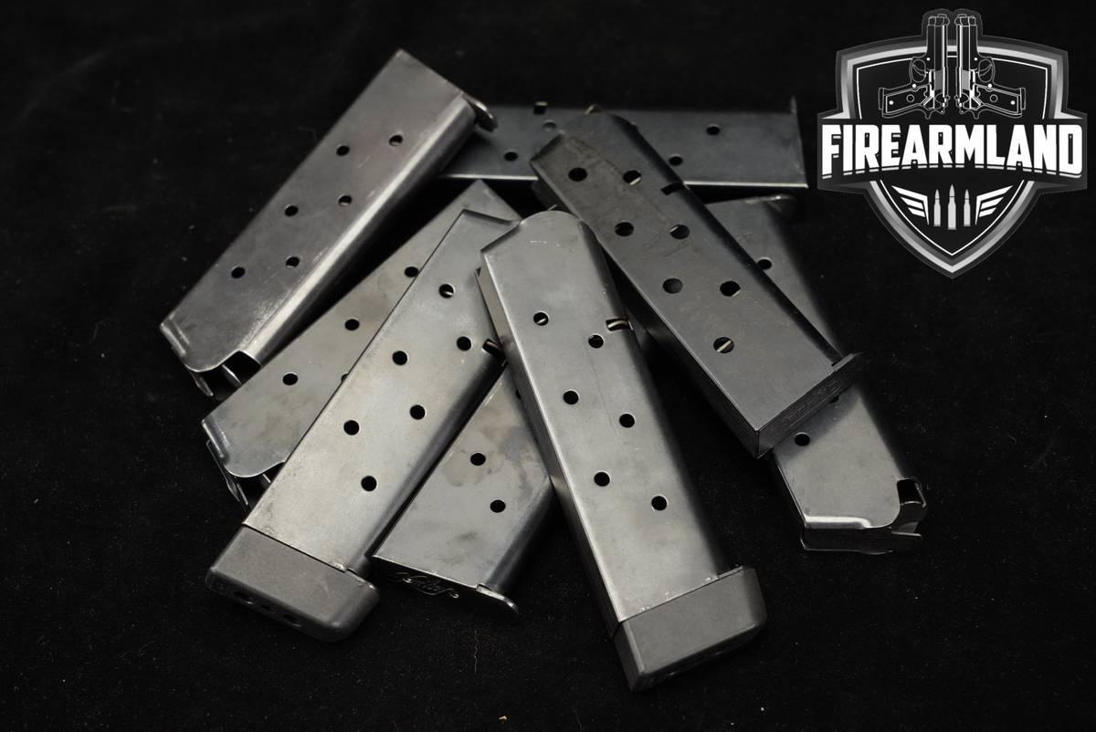 EIGHT (8) 1911 Magazines .45 ACP Mags