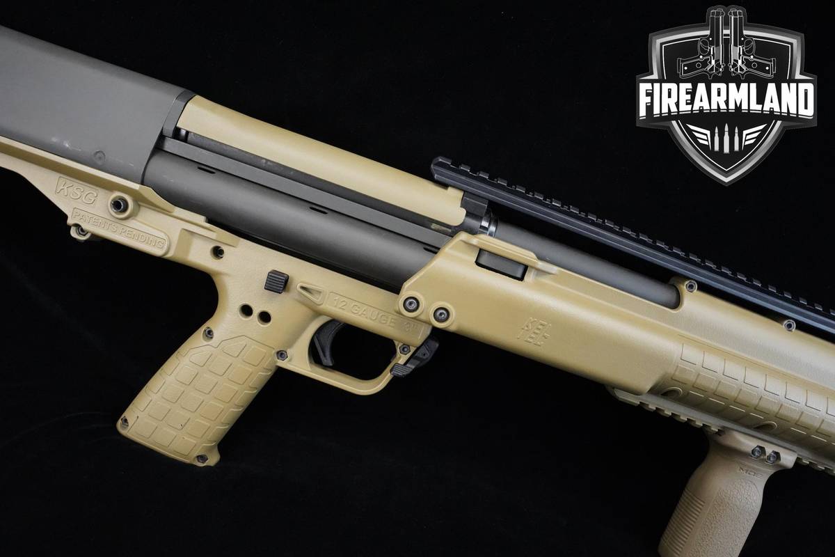 Kel-Tec KSG 12-Gauge BULLPUP 18.5" FDE Kel-Tec 3"