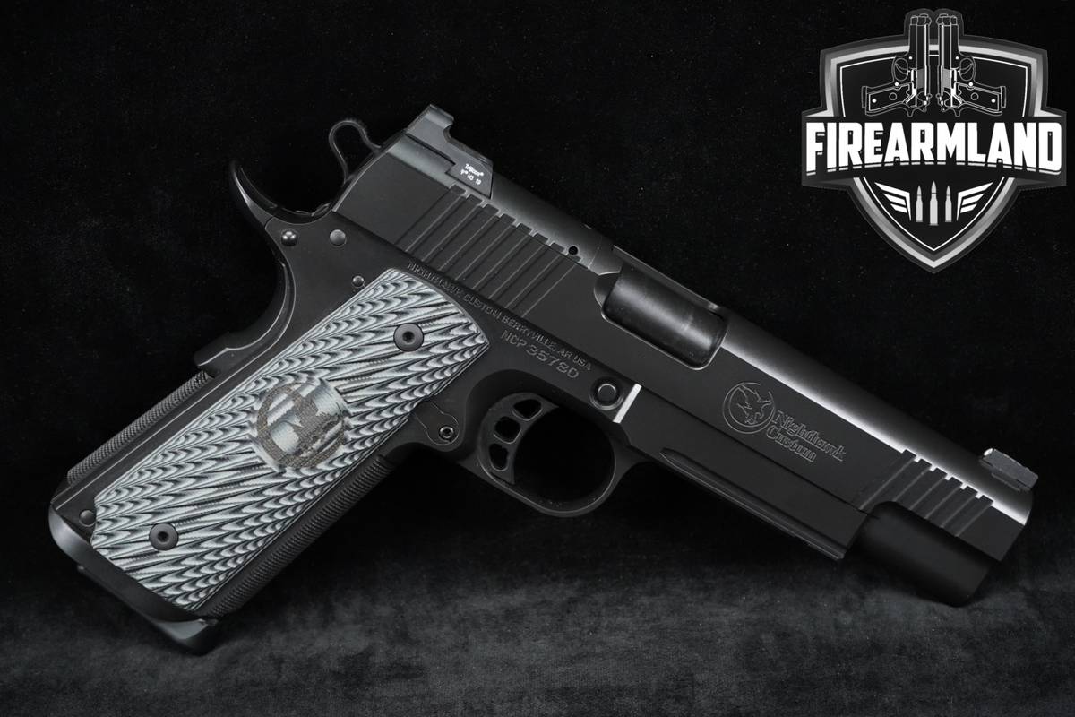 Nighthawk Custom Shadow Hawk Government 45 ACP 1911 5 ORIG CASE