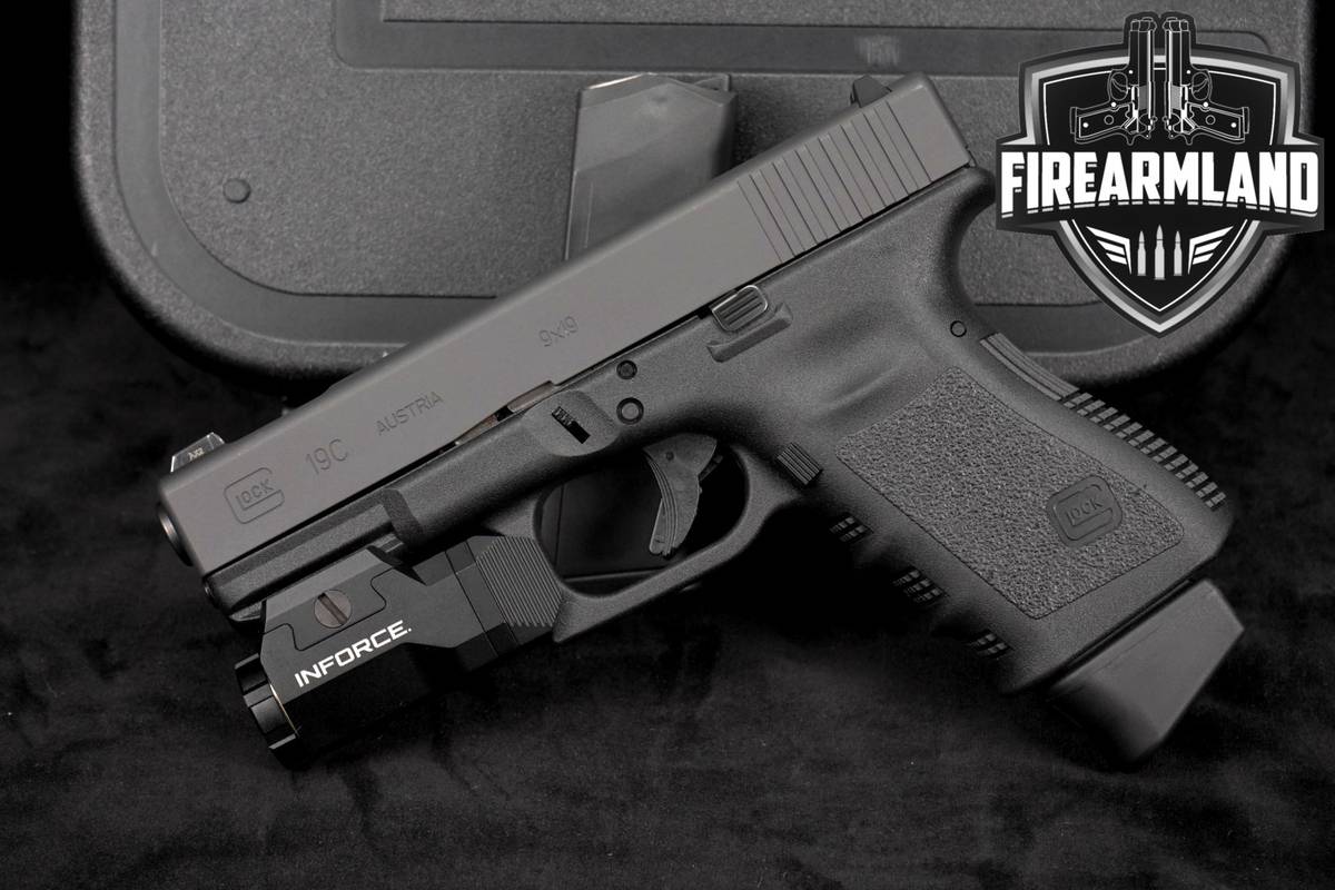 Glock 19C Gen3 G19C Gen 3 9mm 4.02 FACTORY COMP +2 MAGS & ORIG CASE