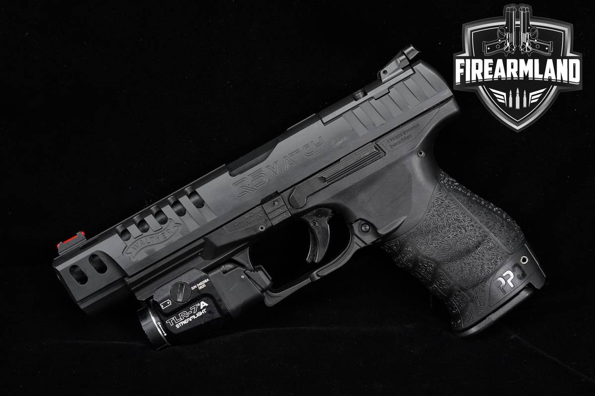 Walther PPQ Q5 Match Pistol Competition +WEAPON LIGHT, EXTRA SLIDE & BARREL