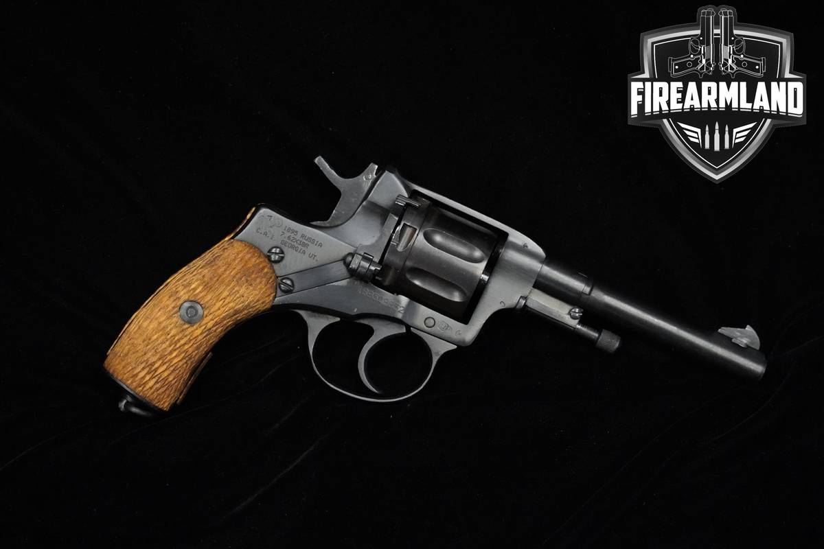 1937 Tula Model 1895 Nagant 7.62 Nagant 4.5" Blued Tula 1895 M1895 DA/SA