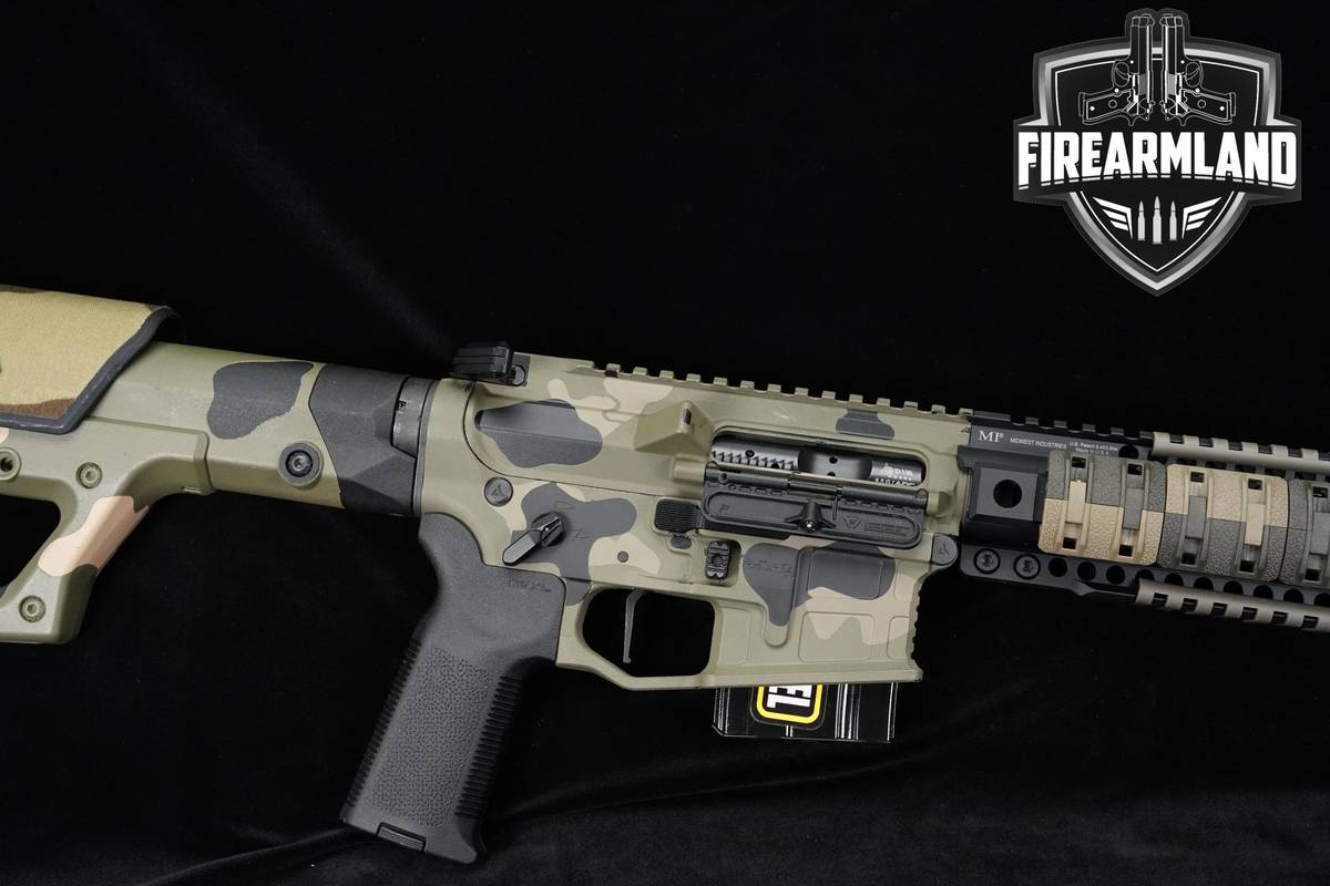 CUSTOM CAMO Radian A-DAC 15 6.5 Grendel AR15 18" +4 MAGS