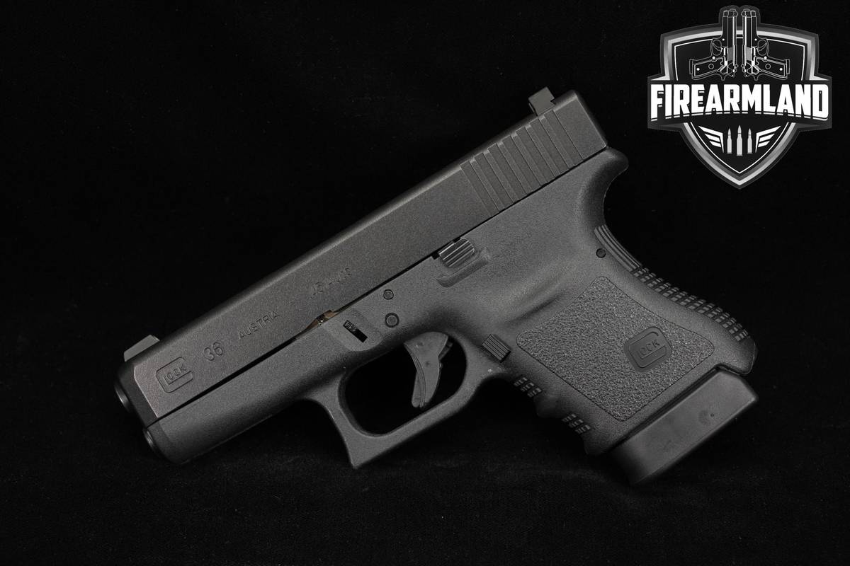 Glock 36 Gen3 45 ACP 3.78" G36 Slimline Pistol +2 MAGS & ORIG CASE