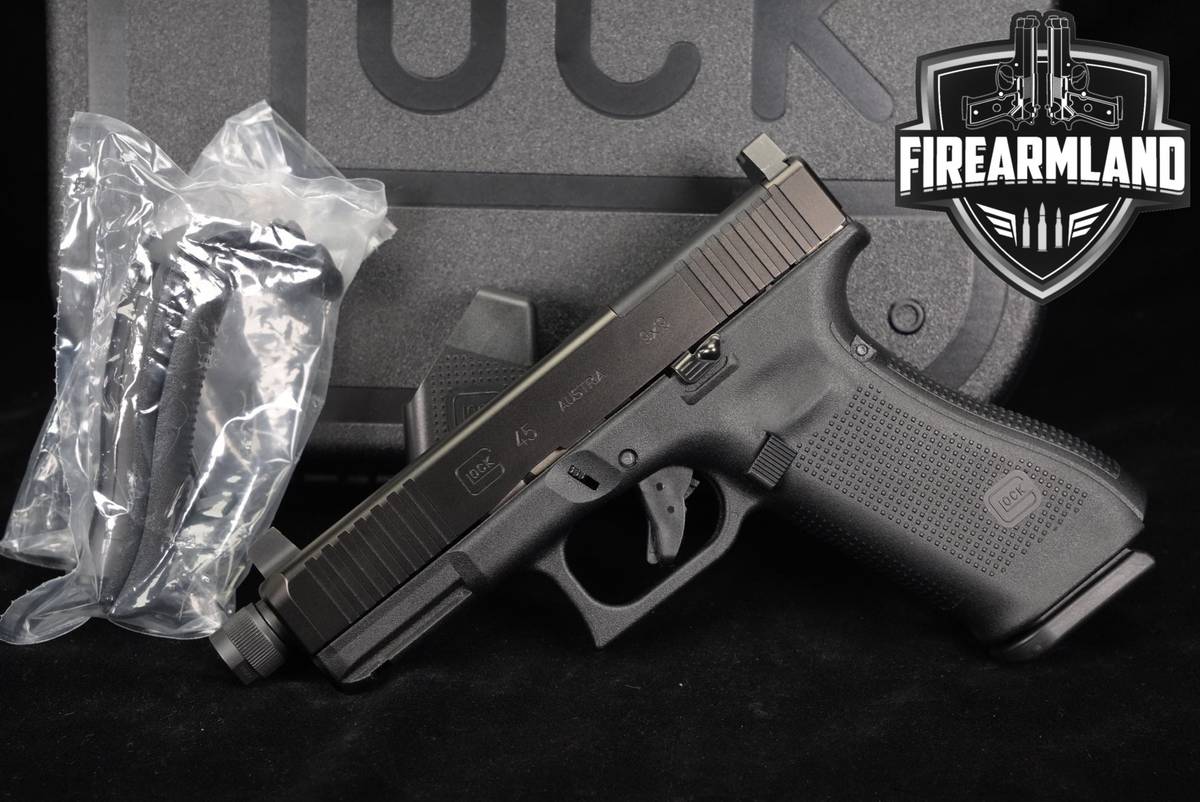 Glock 45 Gen5 MOS G45 Gen 5 9mm 4.5 THREADED +ORIG CASE