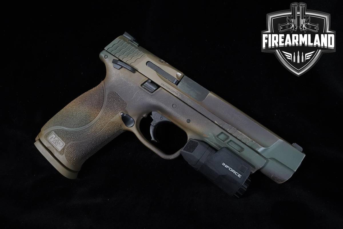 Smith & Wesson (S&W) M&P9 M2.0 9mm 5" S&W Custom Camo Pattern M&P 9 2.0