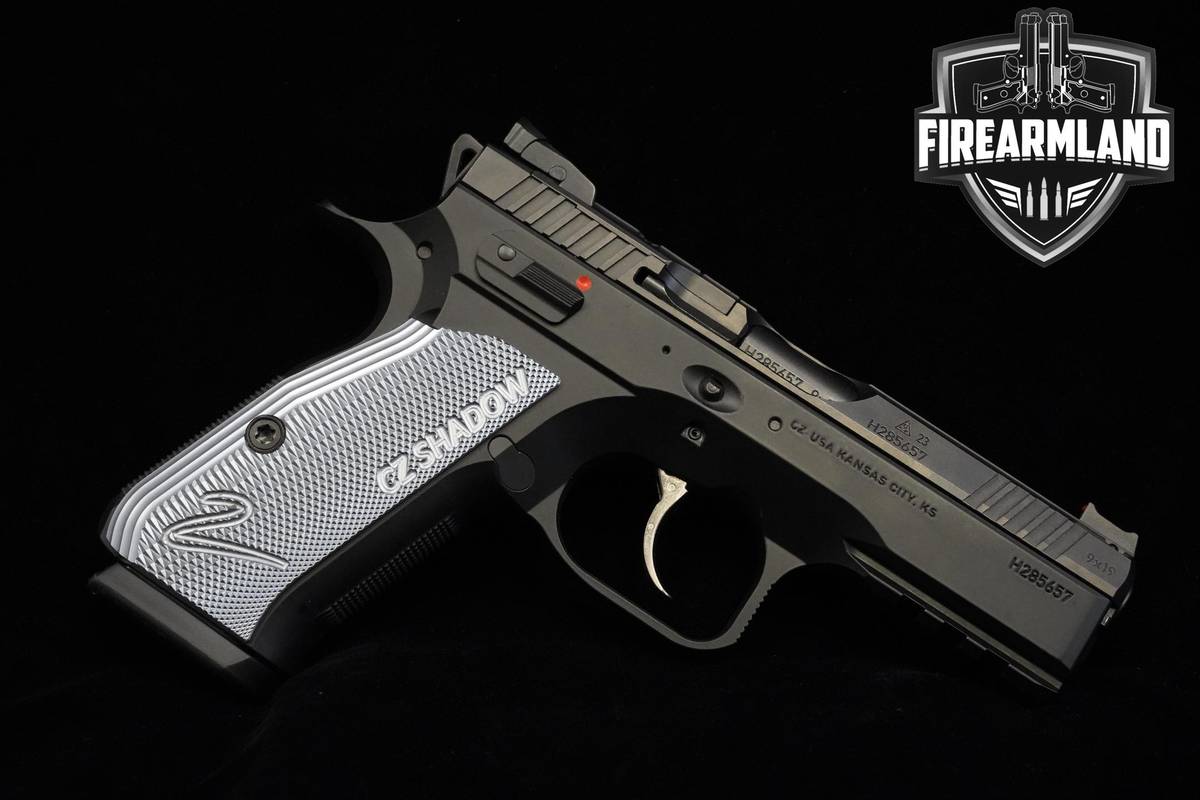 CZ Shadow 2 Compact 9mm 4" CZ CZ75 +2 MAGS & ORIG CASE-